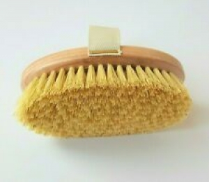 Vegan Dry Body Brush short plant fibers- stiffer